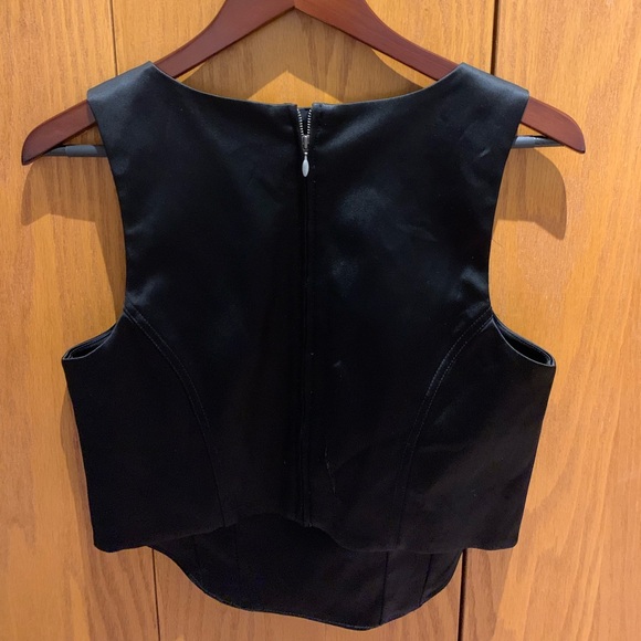 ARITZIA SUNDAY BEST Shiloh Satin Bustier - Picture 7 of 13